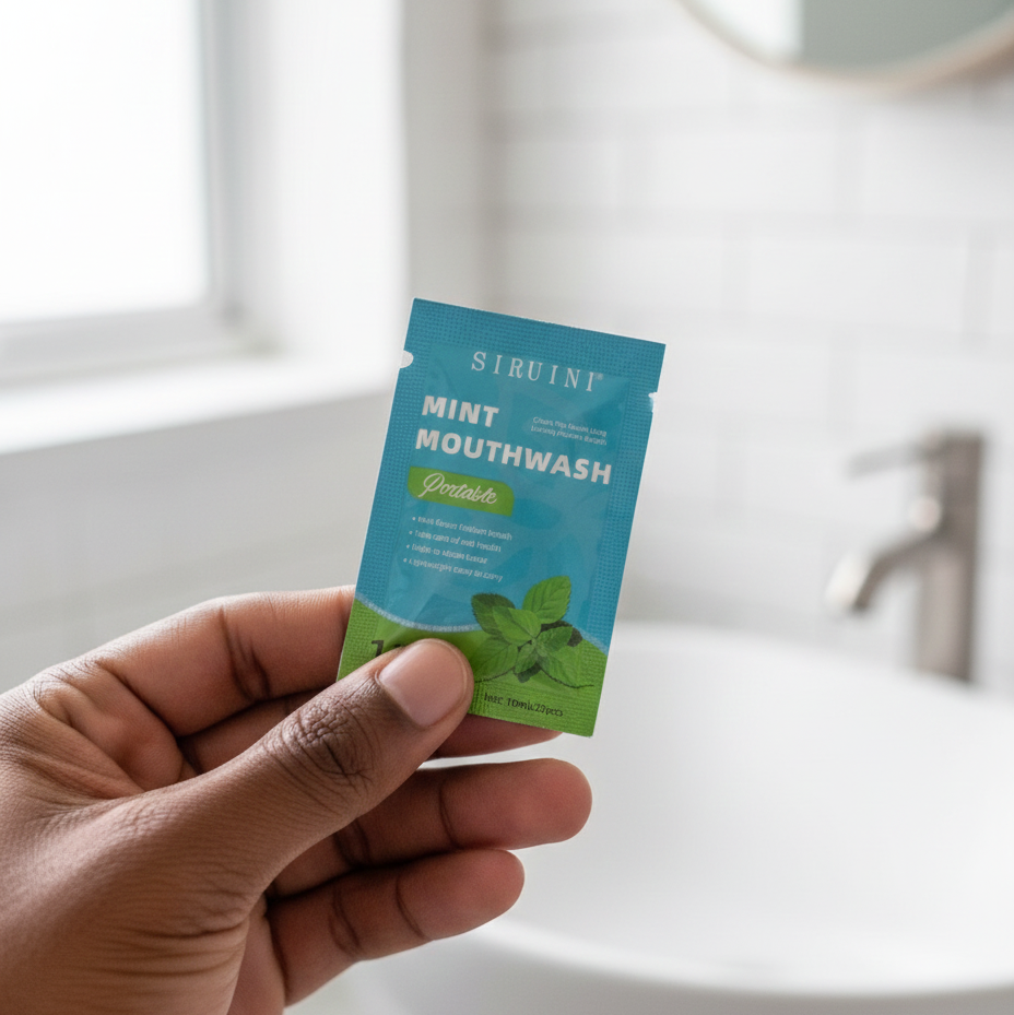 🦷 SIRUINI – Bain de Bouche Portable à la Menthe