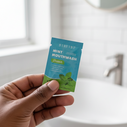 🦷 SIRUINI – Bain de Bouche Portable à la Menthe
