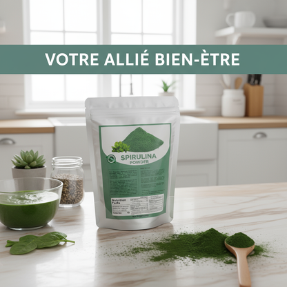 Spiruline 100% Naturelle | Énergie, Immunité & Vitalité