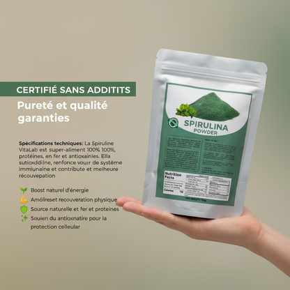 Spiruline 100% Naturelle | Énergie, Immunité & Vitalité