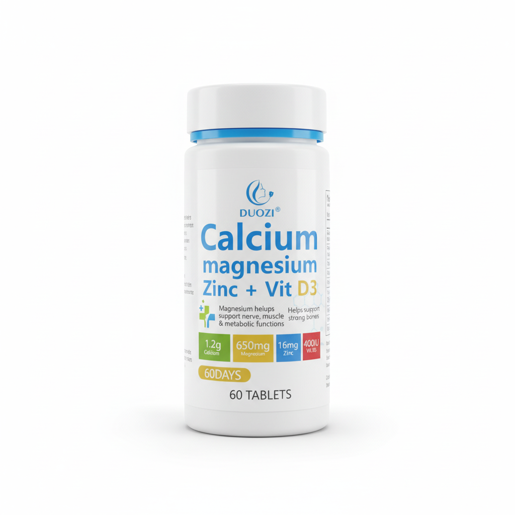 Calcium Magnesium  zinc + Vit D3